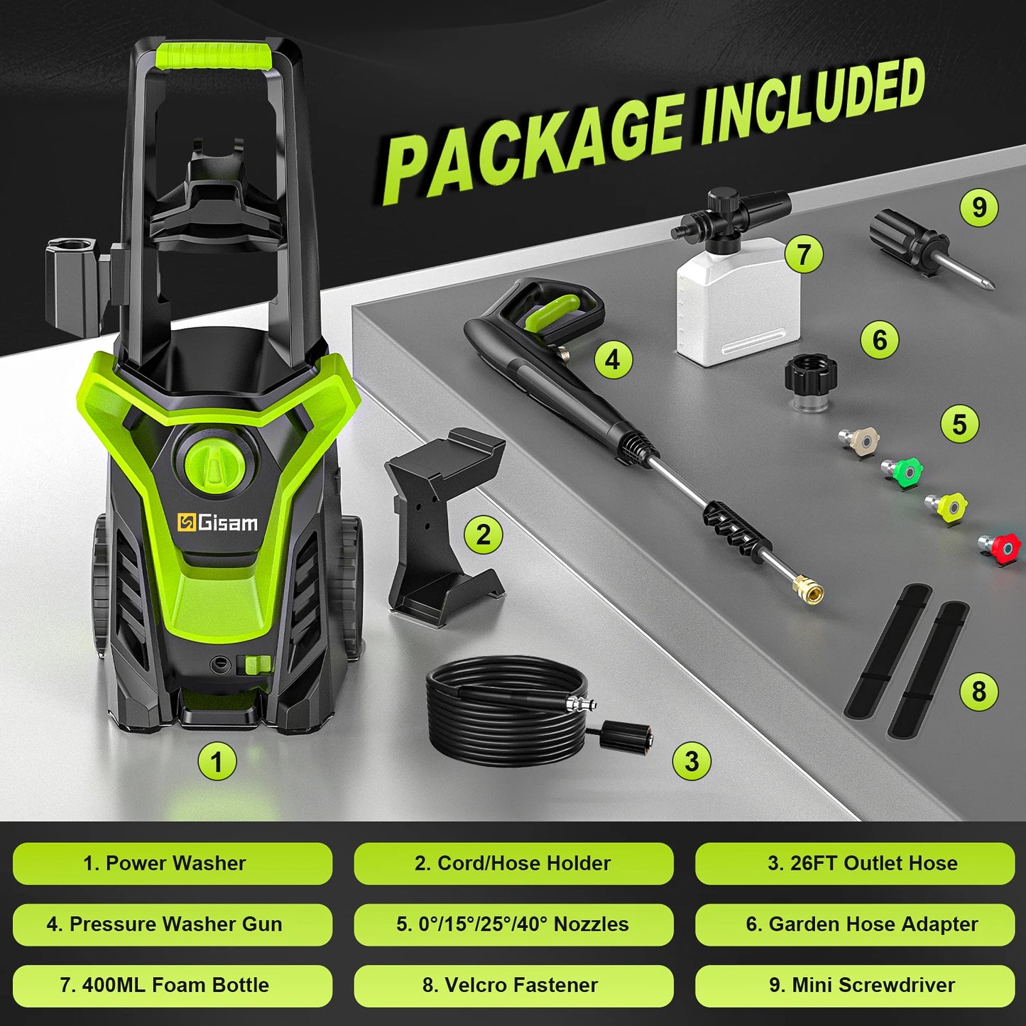 Gisam delivers unstoppable cleaning power with every spray, turning stubborn grime into a quick win for your home projects.