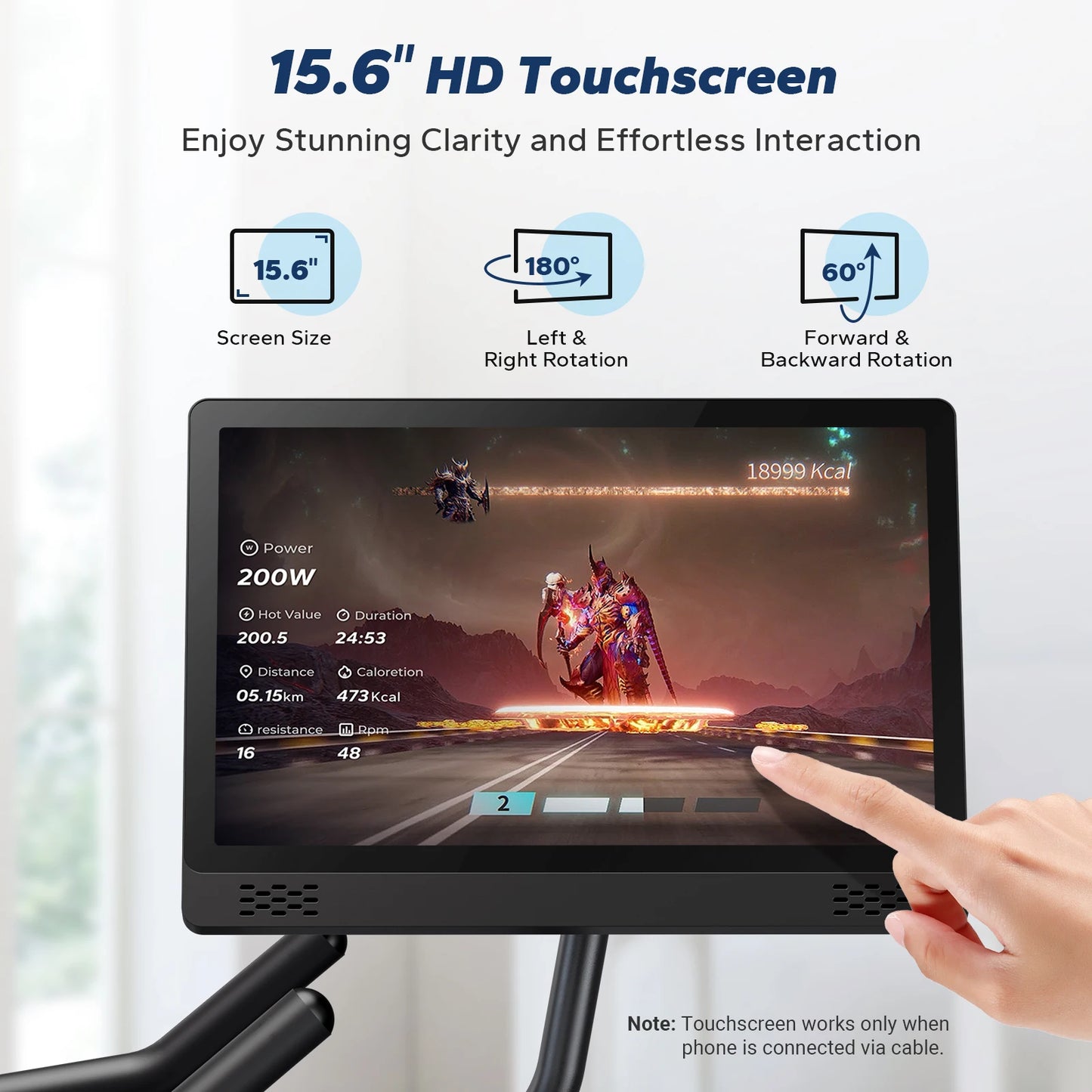 MERACH Exercise Bike Brake Pad Stationary with Exclusive App Low Noise Indoor Bike Tablet Mount&Fitness Courses for Weight Loss