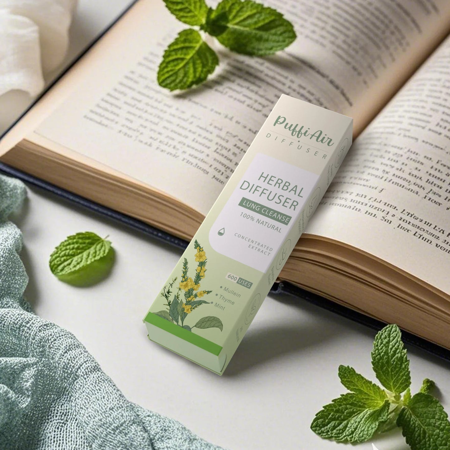 Breathe easier and refresh your space with the Lung Cleansing Aromatherapy Diffuser.