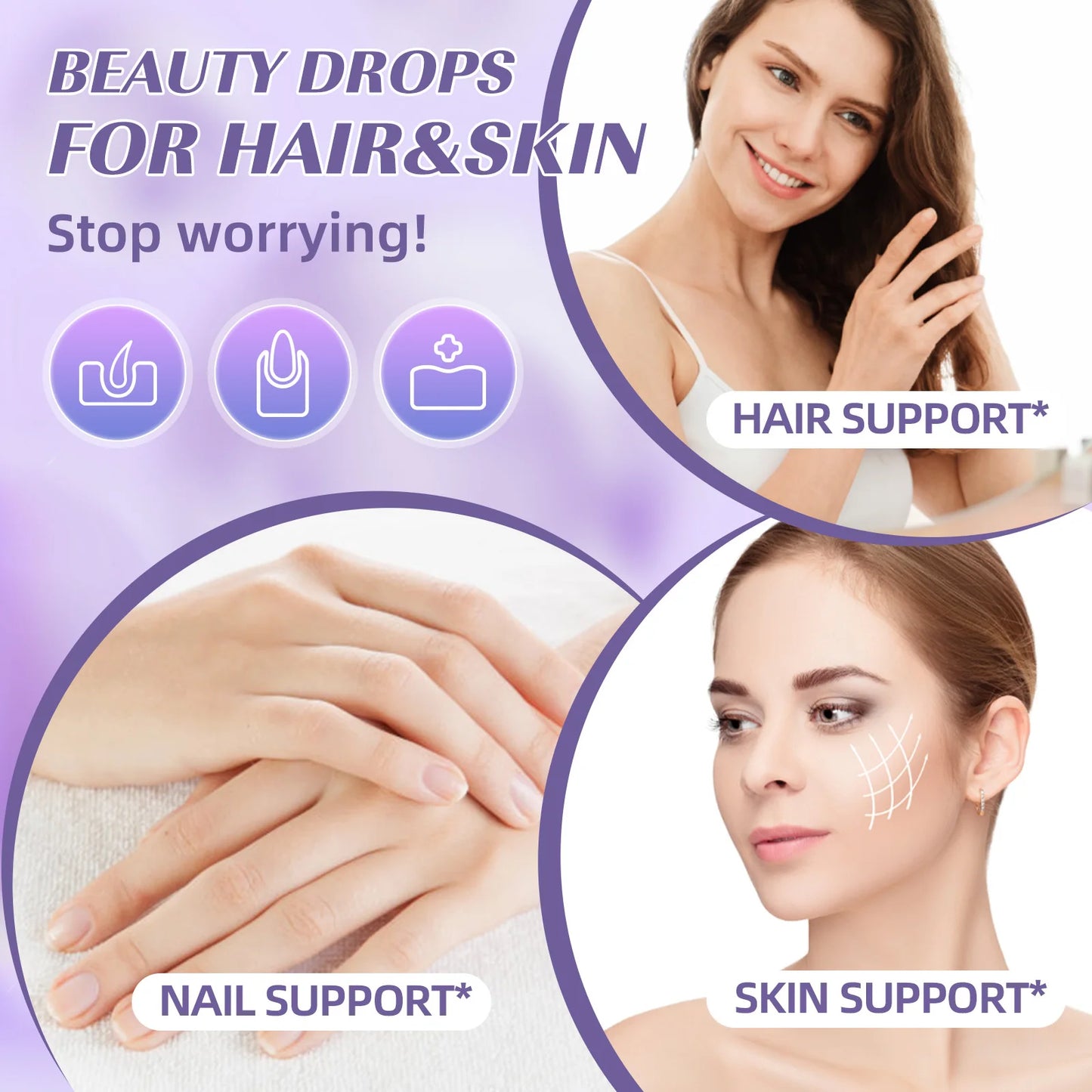 MINCH Biotin Drop High Potency Hair Growth Vitamin For Women And Men