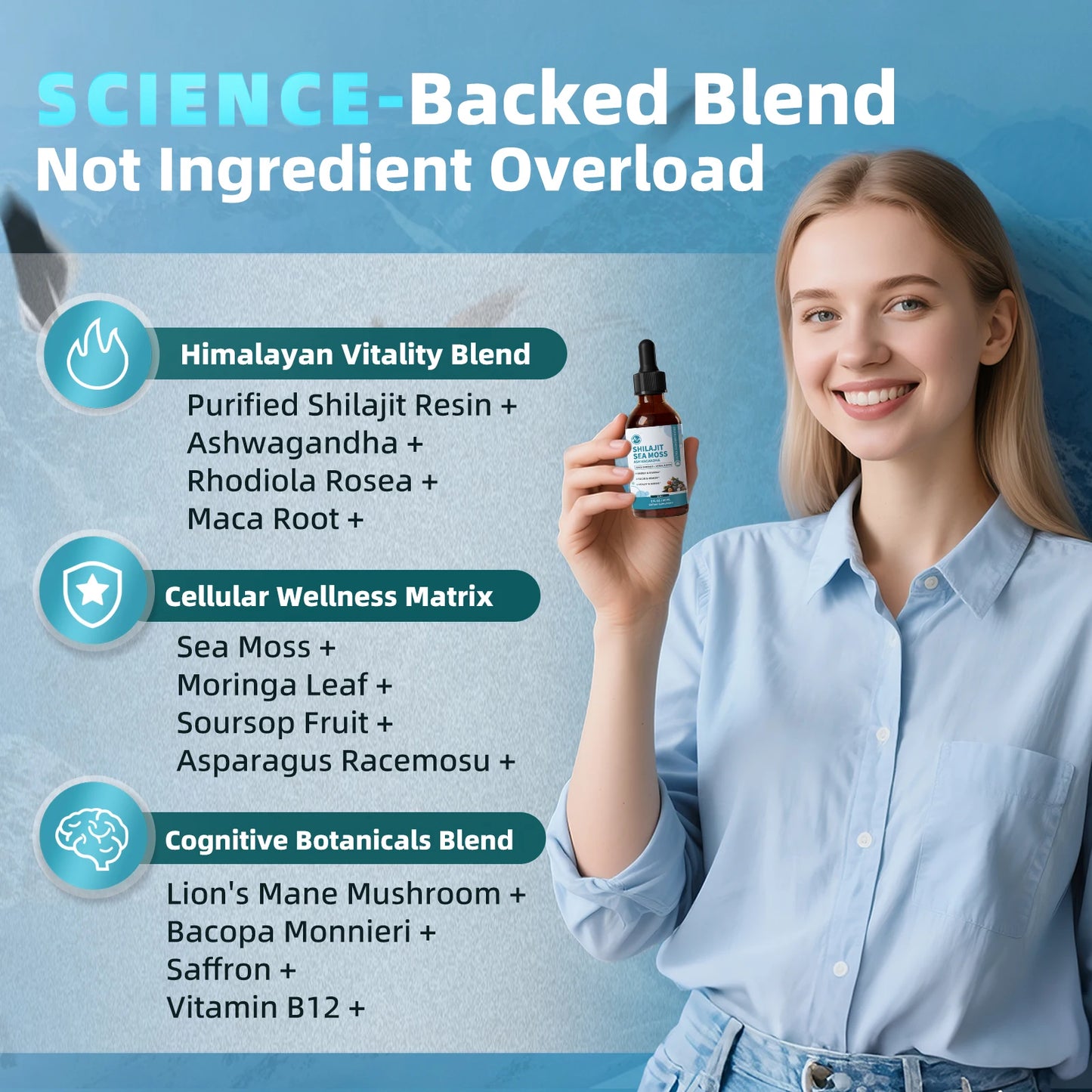 Power up your daily vitality with Minch 12 in 1 Shilajit Drops, a potent blend designed to support sustained energy, sharper focus, and overall wellness throughout busy days.