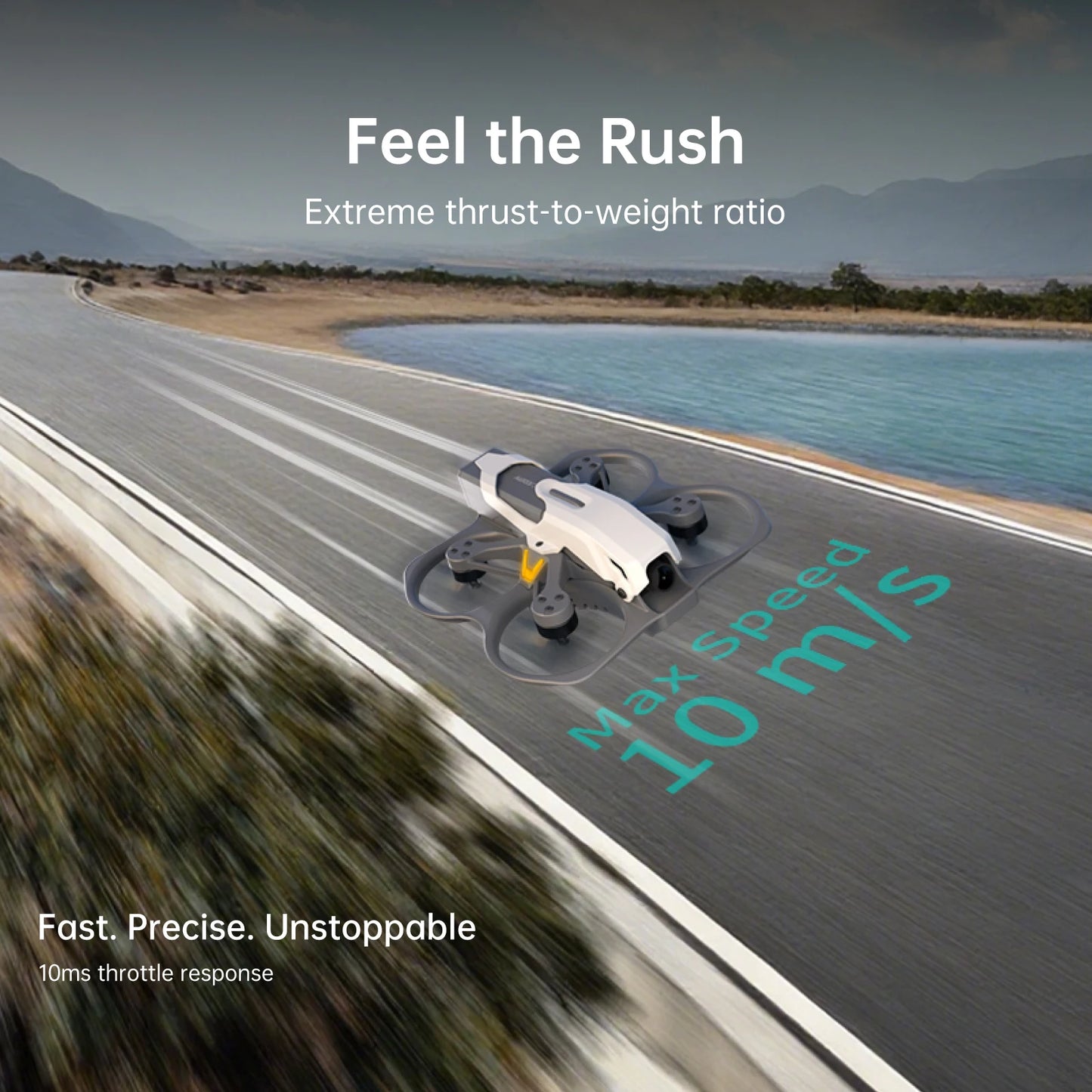 CADDXFPV Protos FPV Kit Racing Drone With Alink ELRS Receiver And FPV Goggles