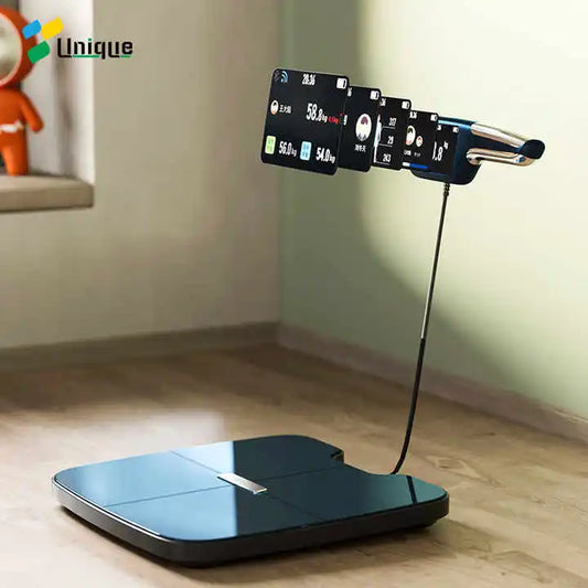 Digital Bathroom Scale for Body Weight, Body Fat, BMI 28 Measurements, Innovative 8-Electrode Smart Scales FSA&HSA Eligible