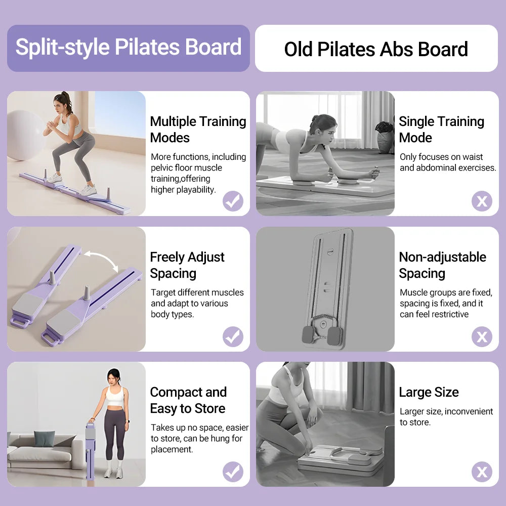 From CURSOR FITNESS, transform your at-home workouts with the 2-in-1 Abs & Ski Board, a portable core and leg trainer that fits any routine, ideal for beginners and experienced movers alike.