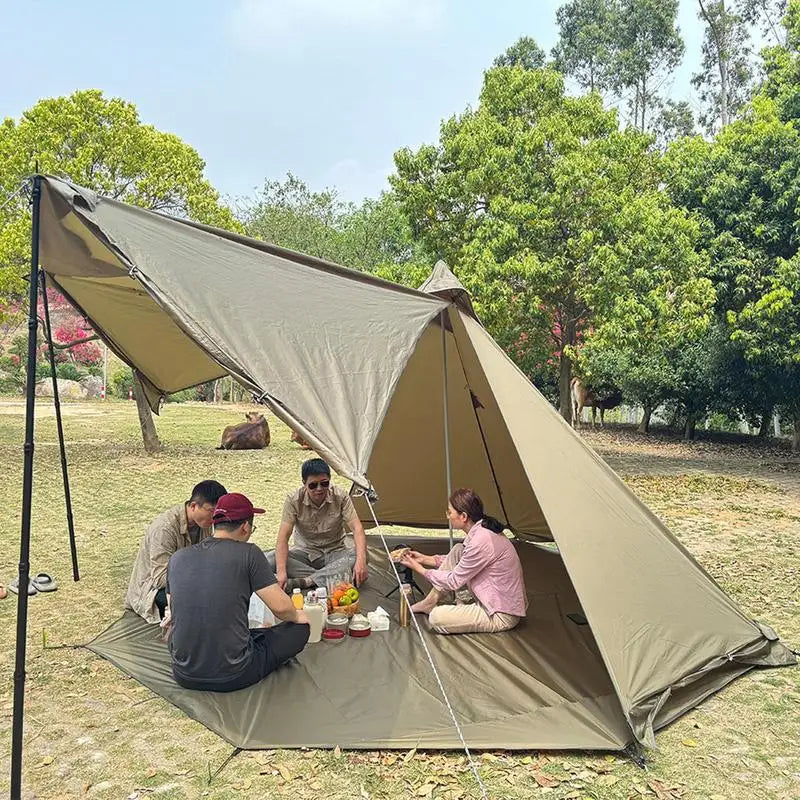 Ground Sheet Mat Waterproof Camping Tarp Octagonal Outdoor Waterproof Camping Tent Mat for Camping Picnics Playground Hiking