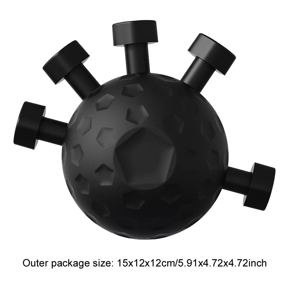 Hand Strength Exerciser Ergonomic Hand Ball Gripper Exerciser Anti Slip Finger Exerciser Trainer Rock Climbing Fitness Equipment