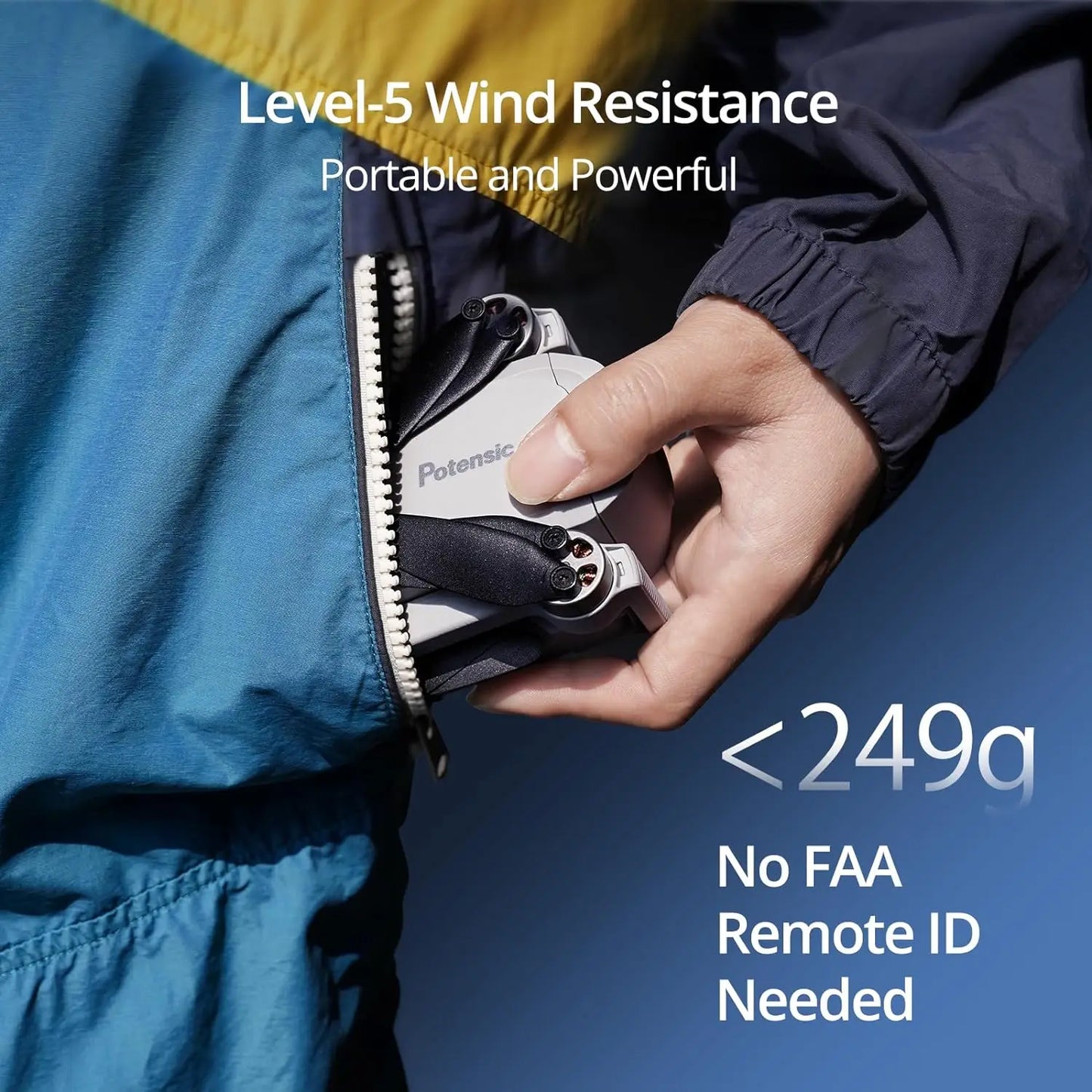 Discover the Potensic ATOM SE, a lightweight GPS drone built for steady 4K footage and reliable auto return.