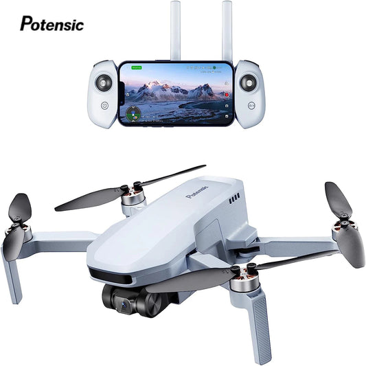 Discover the Potensic ATOM SE, a lightweight GPS drone built for steady 4K footage and reliable auto return.