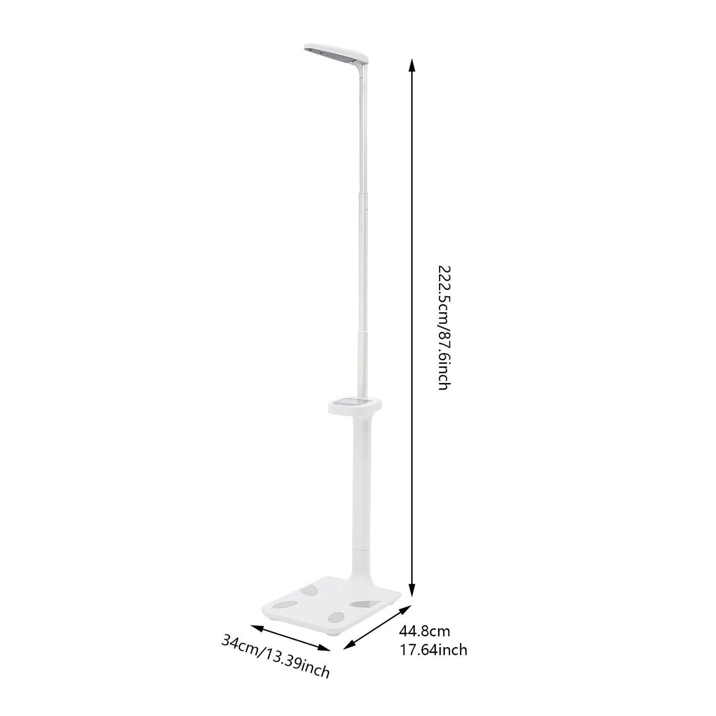 Professional Digital Physicians Scale for Body Weight and Height Scale Range 80-210CM BMI Body Fat Measurement Device