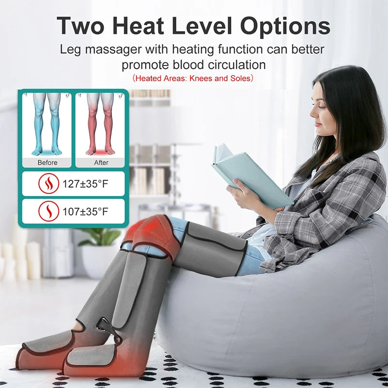 You can unwind after workouts with the Nekteck foot air pressure leg massager, delivering shiatsu-inspired relief and soothing air compression.