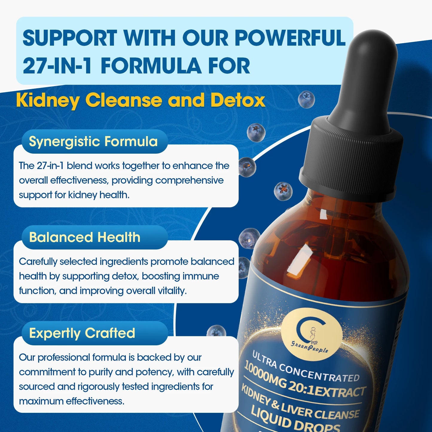 Refresh your body's natural detox with a targeted kidney and liver cleanse you can trust.