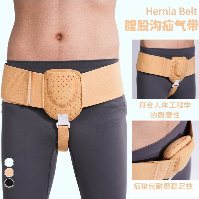Hernia Belt Truss For Inguinal Sports Hernia Support Pain Relief Recovery Strap Breathable Hernia Belts