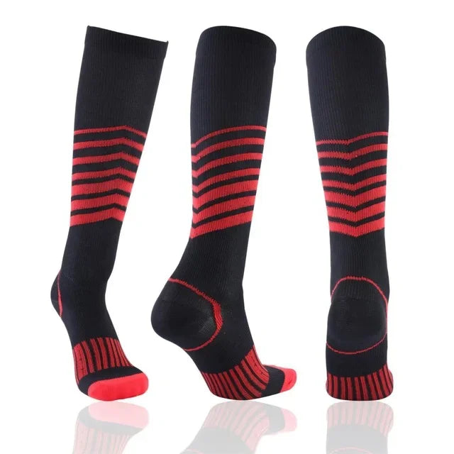 Running Men Women Compression Socks For Football Anti Fatigue Pain Relief 20-30 Mmhg Black Compression Socks Fit Sport Socks2026