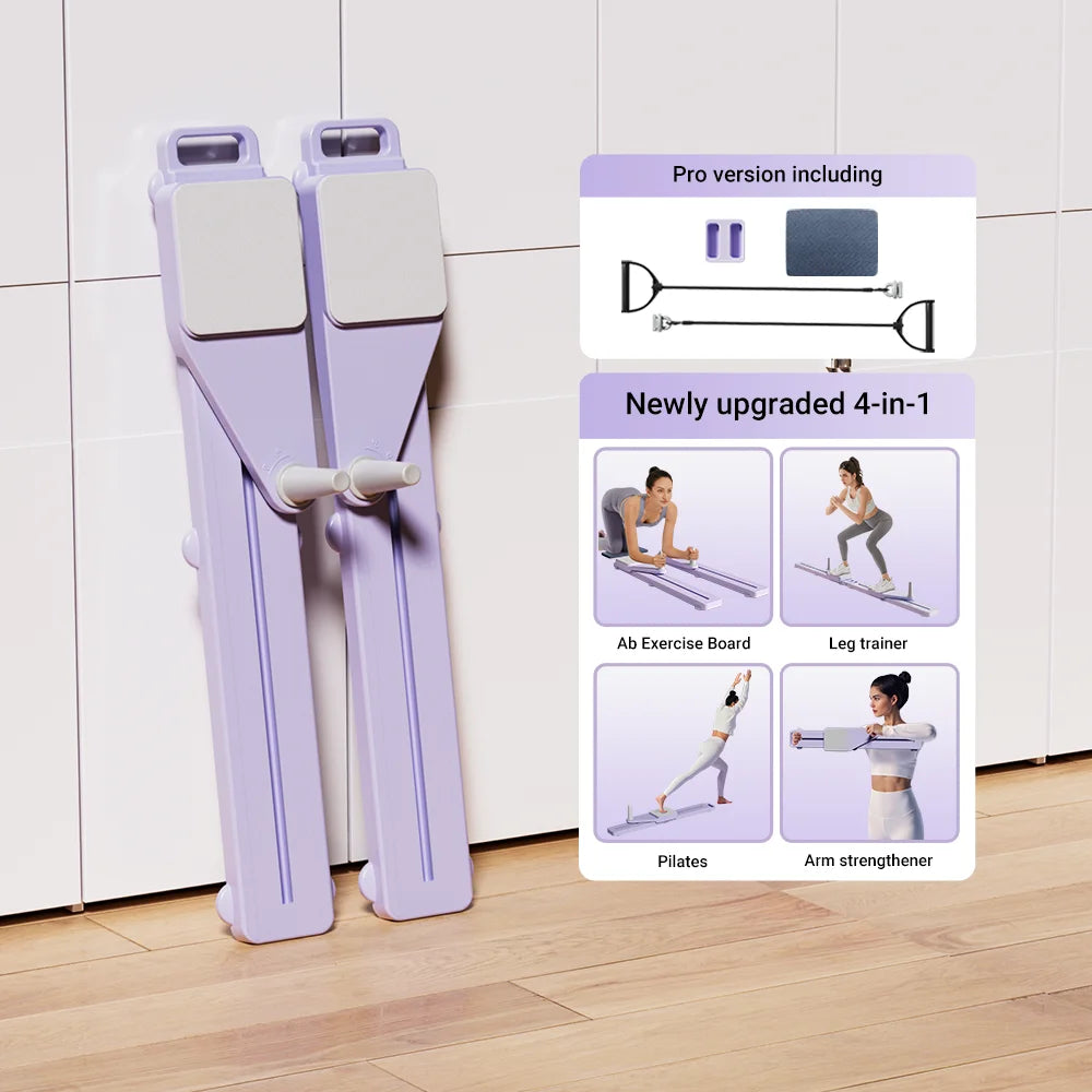 From CURSOR FITNESS, transform your at-home workouts with the 2-in-1 Abs & Ski Board, a portable core and leg trainer that fits any routine, ideal for beginners and experienced movers alike.