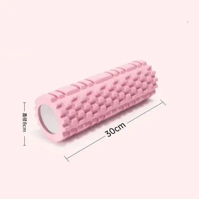 30cm Foam Column Muscle Relaxation Training Pilates Yoga Fitness Massage Foam Roller Grid Trigger Point Therapy Home Exercise
