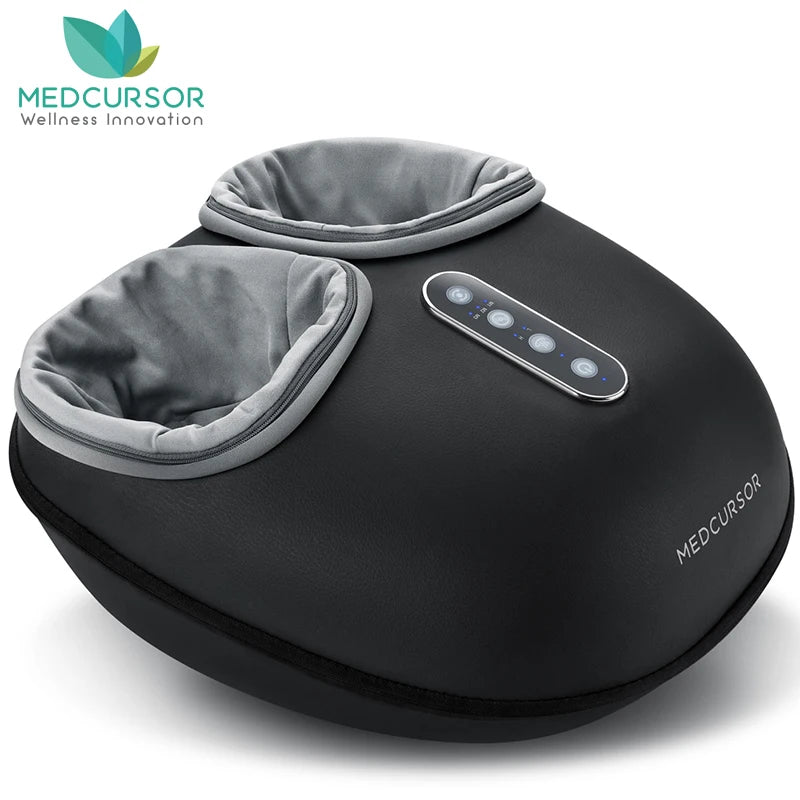 Experience deep relief with the Medcursor Shiatsu Foot Massager, designed to melt tension from heel to toe and revive your tired feet after busy days.